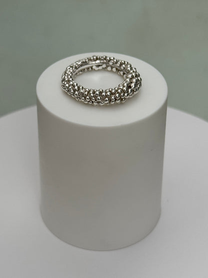 KAVIAR OHRRINGE + RING (SET)